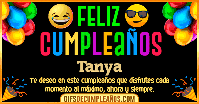 Feliz Cumpleaños Tanya
